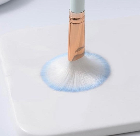 5Pcs Travel Size Pink Eye Makeup Brushes