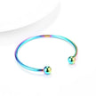 Women Stainless Steel Fit Bangle Bracelet