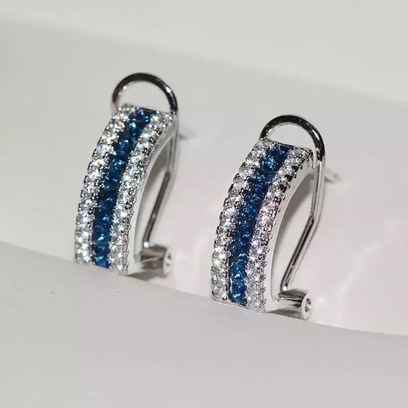Women AAA Cubic Zirconia Stud Earring