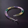Women Rainbow Crystal Zirconia Bracelet