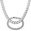 7mm Stainless Steel Chain Jewelry Set