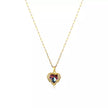 Luxury Stainless Steel Zircon Crystal Necklace