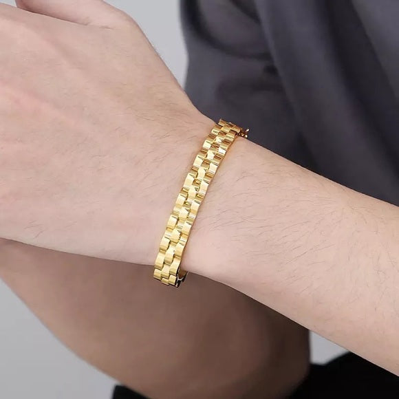 9mm Stainless Steel Cuff Bangle Unisex Bracelet