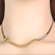 Stainless Steel Snake Chain Necklace For Women