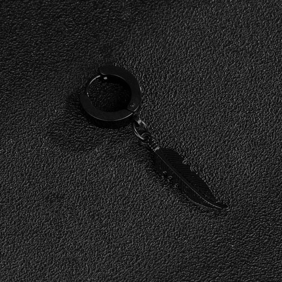 1Pc Stainless Steel Unisex Drop Earring