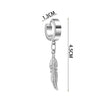 1Pc Stainless Steel Unisex Drop Earring