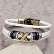 Men Metal Buckle PU Leather Bracelet
