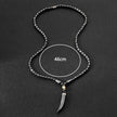 Unisex Scimitar Charm Necklace