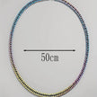 Men Multicolor Stainless Steel Chain Necklace