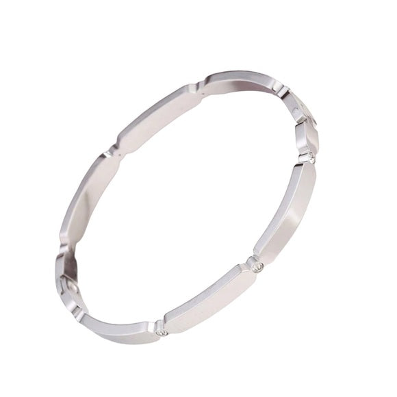 Women Versatile Square Shaped, Stainless Steel Bracelet