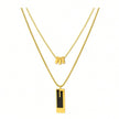 Double Layer Stainless Steel High-end Necklace