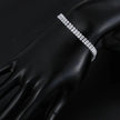 Women Silver Fashion Statement Cubic Shiny Bracelet
