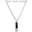 Double Layer Silver Stainless Steel High End Necklace