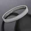 Men Stainless Steel Punk Style Elastic Metal Armband Bracelet