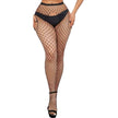 Women Black Fishnet Tight Cut Out Stocking