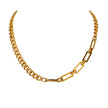 Women Stainless Steel Stylish Golden Necklace