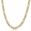 Men Gold Stainless Steel Chain Necklace