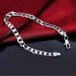Unisex Stainless Steel Punk Chain Bracelet