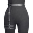 Women Fashionable PU Leather Leg Garter Harness