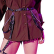 Women Chain Decor Garter Belt Harness