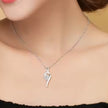 Sterling Silver Pendant Necklace Wedding Jewelry