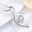 Sterling Silver Pendant Necklace Wedding Jewelry