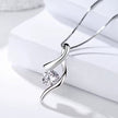 Sterling Silver Pendant Necklace Wedding Jewelry